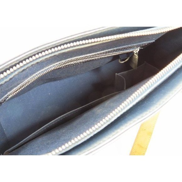 Louis Vuitton Stockton Tote Bag Monogram Matte Blue - Picture 3 of 6